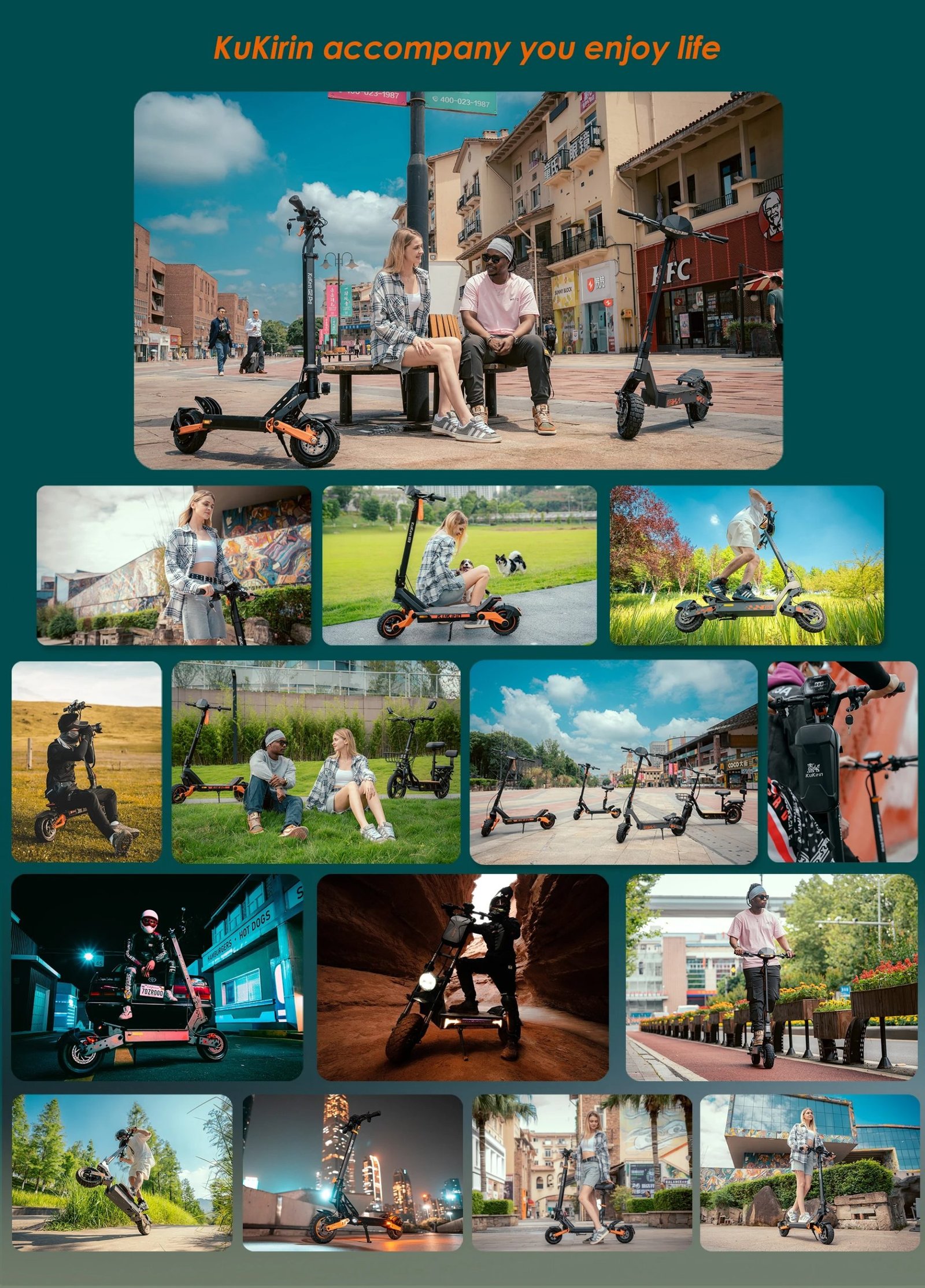 KuKirin G2 Pro Off-road Electric Scooter