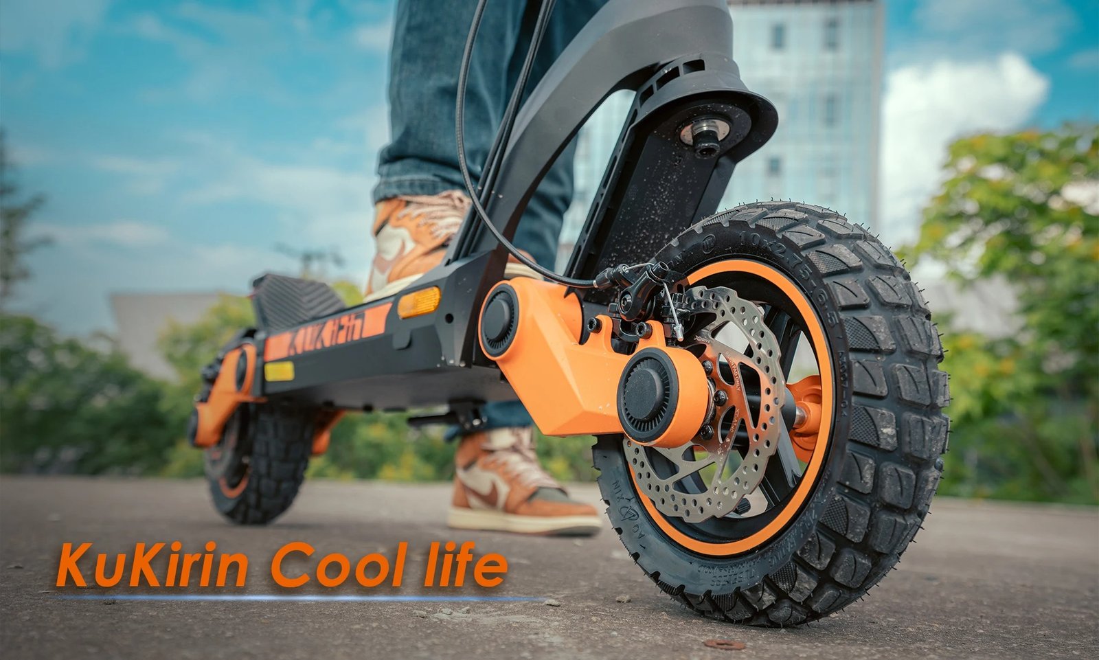 KuKirin off-road electric scooter 50 kph Max. Speed